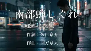 南部蝉しぐれ　二見颯一さんの歌唱です