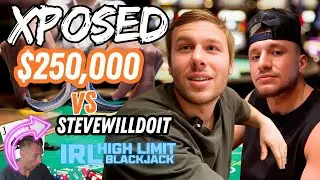 Stevewilldoit Crashes Xposed Stream Over A $250,000 Bet!