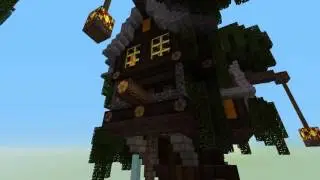 Minecraft: Floating Islands Steampunk
