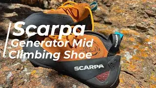 Скальные туфли Scarpa Generator Mid &mdash; скальные ботинки, разработанные для комфортного традиционно...