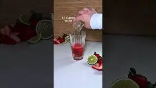 Strawberry Cooler Cocktail