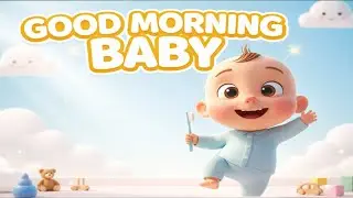 Good Morning momo &mdash; Wake Up Routine Song for Kids | Happy Tots studio 