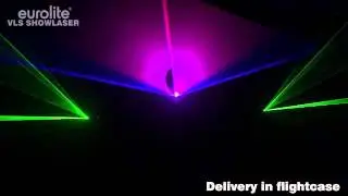 EUROLITE - 1200RGB 40k & VLS-100G 30k Showlaser by: unityrec.de