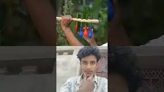 Creative Wood apple tree and Bamboo Slingshots | Balloone Popping Creations#Bamboo #Diy