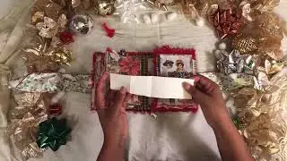Flip through! Mini Christmas Lapbook Folio Journal