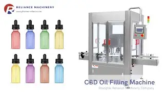 30ml cannabis oil filling and capping machine, spray bottle filler capper equipment, RELIANCE
