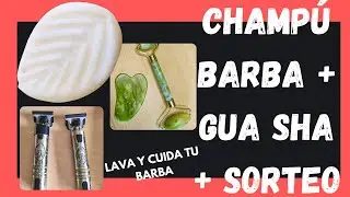 Haul Aliexpress masaje gua sha + cómo hacer un CHAMPÚ para la BARBA. Recortador de BARBA + SORTEO