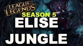 ELISE IS BACK! Elise Jungle Season 5 Full Game Commentary - League of Legends