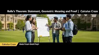 Rolle's Theorem: Statement, Geometric Meaning, and Proof | Calculus Craze