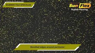 Rubber Tile Speckles | Size 1m x 1m