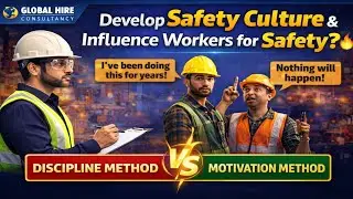 Workers Safety Culture Kaise Develop Kare? | Discipline vs Motivation | HSE Practical Guide