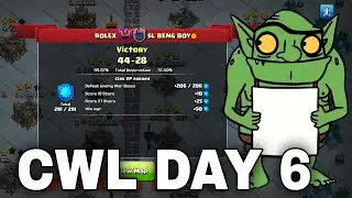 Clan War League Day 6 💥| August 2025! - தமிழ் ✅.