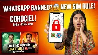 India's SIM Binding Rule Shocks WhatsApp & Telegram Users!