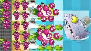 Plants vs Zombies 2 MOD: Grapeshot Pvz2 Vs All Freakin' Zomboss: Gameplay 2017