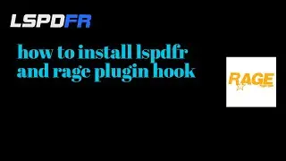 how to install lspdfr and rage plugin hook