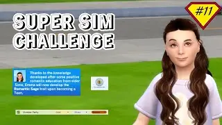 How to get Romantic Sage Trait | Super Sim Challenge #11 | Sims 4