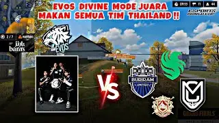 EPIC MOMEN‼️EVOS DIVINE VS TIM THAILAND DI GRAND FINALS ESPORTS WORLD CUP FRE FIRE 2025