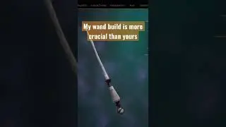 Hogwarts legacy cleanest wand build, cosmetically pleasing