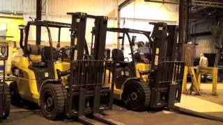 Cat&reg; Lift Trucks Customer Testimonial: Pneumatic Tire IC Forklift Series