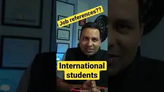 What would I do about the job references? #internationalstudents #jobsinuk #masters #careers