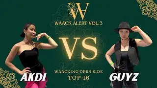 AKDI vs GUYZ | Waacking Openside 1on1 Best16 | Waack Alert Vol.3