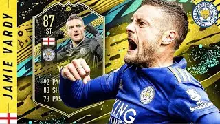 FIFA 20 - 87 TOTW MOMENTS VARDY PLAYER REVIEW