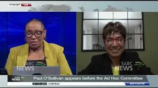 Ad Hoc Committee | Paul O'Sullivan's rise within SAPS: Prof Nirmala Gopal