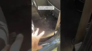 How to remove gasoline smell? #gasoline #gasolinera #gas #odor  #odorremoval #fabreeze #car #cars