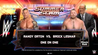 FULL MATCH: Randy Orton vs. Brock Lesnar: SummerSlam 2016