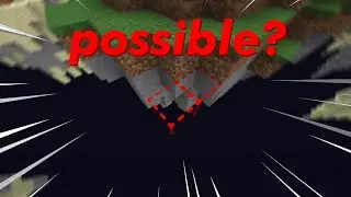 Minecraft: Speedrunning to Mid in SkyWars (Block Clutches & Extension Parkour on Hypixel)