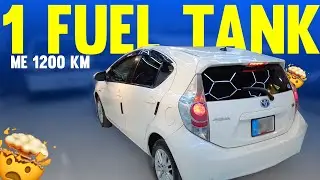 Toyota Aqua 1500cc Hybrid | Super Hatchback 🤯