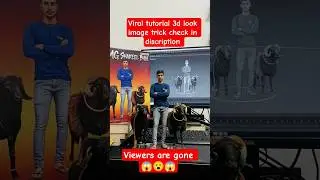 new tutorial 3d look AI image check in discription #viralvideo #imageprocessing #aiart #trending