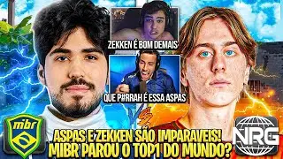 MIBR É O MELHOR TIME DO MUNDO? ASPAS e ZEKKEN fizeram A NRG CONHECER O SUPERTIME! (MIBR x NRG)