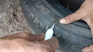 Cara Mudah Mengatasi Ban Robek Samping