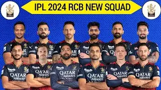 IPL 2024 | Royal Challengers Bangalore Full Squad | RCB Full Squad 2024 | RCB Team New Players List