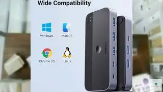 Review - UGREEN USB 3.0 Switch 2 Computers Sharing USB C & A Devices, 4 Port USB Switcher