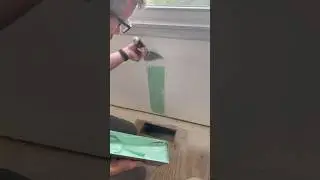 HOW TO FIX A CRACK IN DRYWALL! #howto #fix #mesh #tape #drywall #repair #unstoppable #diy #me #build