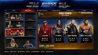 WWE 2K25 rko vs kofi vs Seth