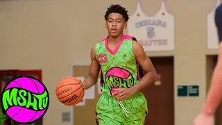 8th Grader Adam Miller shows CRAZY VISION at 2015 MSHTV Camp - Class of 2020 Basketball