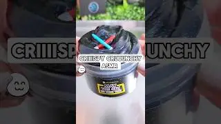 Crispy crunchy #slime #satisfying #asmr #SlimeShopCafe  #oddlysatisfying #crunchbomb #crispy #ASMR