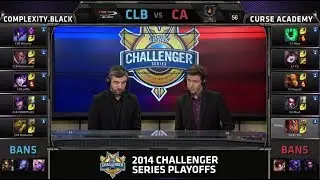 compLexity.Black vs Curse Academy | Game 5 for 3rd place | NA Challenger Series Playoffs CLB vs CA