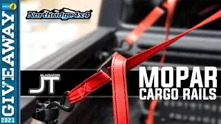 Установка системы управления грузами Mopar Trail Rail на Jeep Gladiator JT