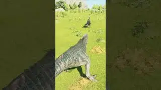 Deinocheirus vs Giganotosaurus | Who Wins? 🦖🔥 #jurassicworldevolution3