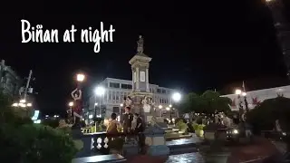 Bi&ntilde;an Plaza Night Walk | Bi&ntilde;an Laguna, Philippines