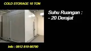 Harga Cold Storage 10 Ton Ruangan dan Mesin Baru