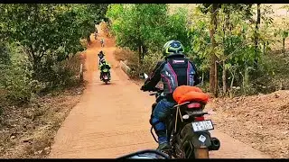 Ride through Forest (Belpahari)&nbsp; Team Roadway Roarers