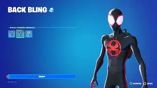 Spider-Man Miles Morales & 2099 Different Back Bling Showcase