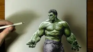 PORTRAIT DRAWING - The Hulk
