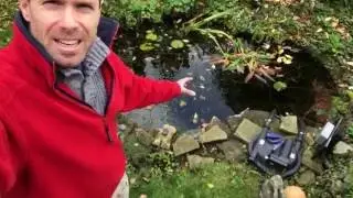 Pond maintenance (winter preparation)    bubble@fishlife.co.uk   07711995665