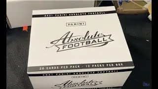 KABOOM HUNTING! 2021 ABSOLUTE FOOTBALL CELLO BOX.